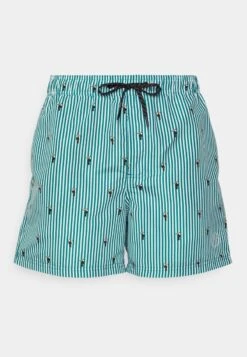 Jack & Jones JPSTFIJI JJSWIM MINI STRIPE - Badeshorts - Deep Lake -Badebekleidungsgeschäft baaa0d89b17c44c1aca837a03728e71a