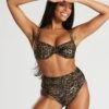 South Beach SETS DARK LEOPARD - Bikini - Leopard -Badebekleidungsgeschäft bad9086febf843aea9431fa19dc3ef69
