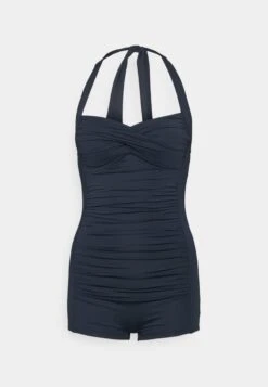 Seafolly COLLECTIVE BOYLEG ONE PIECE - Badeanzug - True Navy