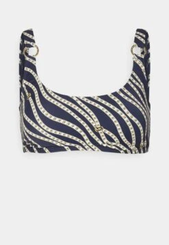 MICHAEL Michael Kors DIAGONAL LOGO RING - Bikini-Top - Bone -Badebekleidungsgeschäft c27f2fb589a548098ce27e247a59a7d3