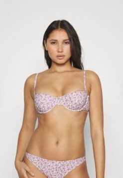 Tory Burch PRINTED UNDERWIRE - Bikini-Top - Pink Tonal Ditsy -Badebekleidungsgeschäft c6cc9ab5e0c941c39f0a26a881d2654c