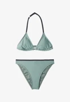 SET LUNA JR - Bikini - White /green -Badebekleidungsgeschäft cb677da596374810bc01432b5936aff4