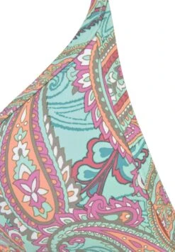 VENICE BEACH TRIANGEL - Bikini-Top - Mint Bedruckt -Badebekleidungsgeschäft d05e970b450442d990e40c508a048074