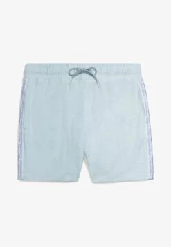 Calvin Klein Swimwear TOWELLING- LOGO TAPE - Badeshorts - Icestorm -Badebekleidungsgeschäft d0b335799dbc4669804844a1895b61bd
