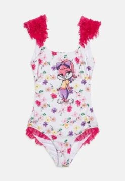 Monnalisa WARNER BROS TOM AND JERRY COSTUME INTERO POIS - Badeanzug - White/black -Badebekleidungsgeschäft d11bb9486ce84d45a46c25304b568218