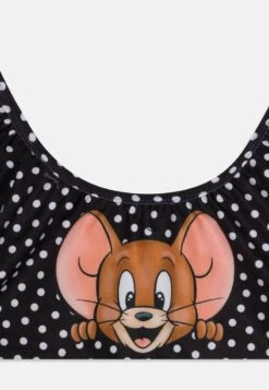 Monnalisa WARNER BROS TOM AND JERRY POIS - Bikini - Black/white -Badebekleidungsgeschäft d1ee2303b7314a189a6d8ef267eff91a