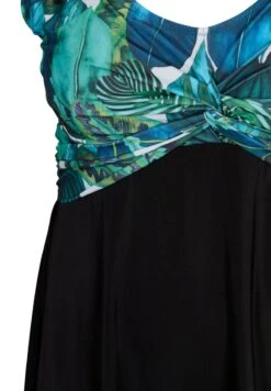 Zizzi WITH LOOSE - Badeanzug - Black Blue Leaf 13 Zizzi WITH LOOSE - Badeanzug - Black Blue Leaf -Badebekleidungsgeschäft d4de0b78e38b479b80e4834d54d86ef9