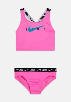 Nike Performance CROSSBACK MIDKINI - Bikini - Black -Badebekleidungsgeschäft d71c25efa55f4b5e96aa04d8142dbacc