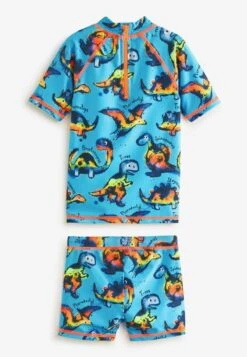 Next 2 PIECE SUNSAFE SET STANDARD - Badeanzug - Blue Dinosaur -Badebekleidungsgeschäft db56f96f7f3142f3a0df2cf31d3b7fd4