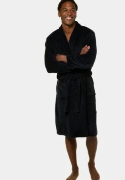 JBS WITH HOOD - Bademantel - Navy -Badebekleidungsgeschäft dbfce1b92fda4899aa57d691932c3727