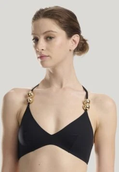 Wolford ESSENTIALS GOLDBUBBLES - Bikini-Top - Black -Badebekleidungsgeschäft dcea2ed775144fa191899d5260911470 1