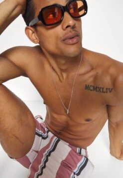 Hollister Co. ELEAVTED ESSENTIALS STRIPES - Badeshorts - Pink 11 Hollister Co. ELEAVTED ESSENTIALS STRIPES - Badeshorts - Pink -Badebekleidungsgeschäft dd617e185af6415f90d8a2020c09f426