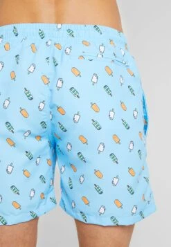 URBAN CLASSICS PATTERN SWIM SHORTS - Badeshorts - Light Blue 9 URBAN CLASSICS PATTERN SWIM SHORTS - Badeshorts - Light Blue -Badebekleidungsgeschäft e133c93b17854441a9b529a14099cb87