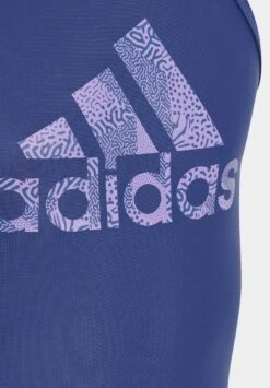 Adidas Sportswear BIG LOGO - Badeanzug - Victory Blue/ Violet Fusion -Badebekleidungsgeschäft ea9f9467fca5477f8af7af1f637644e0
