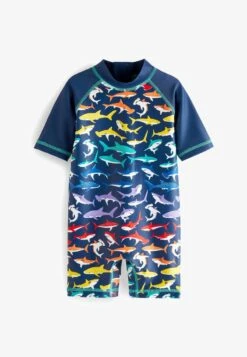 Next SUNSAFE ALL IN ONE STANDARD - Badeanzug - Blue Stripe Crabs -Badebekleidungsgeschäft f5d0b75602dc43dab529f112a97a9ef3