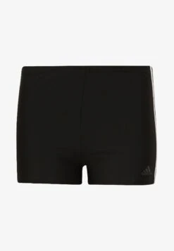 ADIDAS PERFORMANCE FIT 3 STRIPES PRIMEBLUE BOXER SWIM TRUNKS - Badehose Pants - Black
