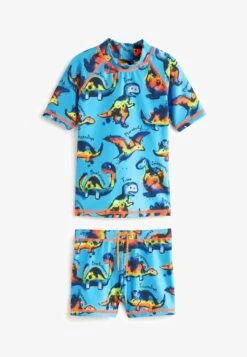 Next 2 PIECE SUNSAFE SET STANDARD - Badeanzug - Blue Dinosaur -Badebekleidungsgeschäft f7c4f5f6132a4e0cbc4230d2f8d44872 1