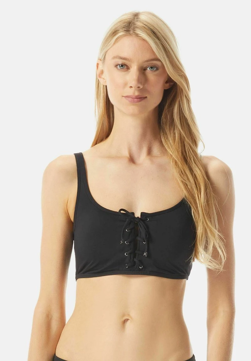 MICHAEL Michael Kors ICONIC SOLIDS - Bikini-Top - Black 5 MICHAEL Michael Kors ICONIC SOLIDS - Bikini-Top - Black – Bild 3